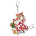HATSUNE MIKU X MANEKI-NEKO DIE-CUT MEIKO ART BY RASSU ACRYLIC KEYCHAIN