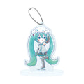 HATSUNE MIKU X CINNAMOROLL 28 GRAFF ART ILLUSTRATION ACRYLIC STAND KEYCHAIN