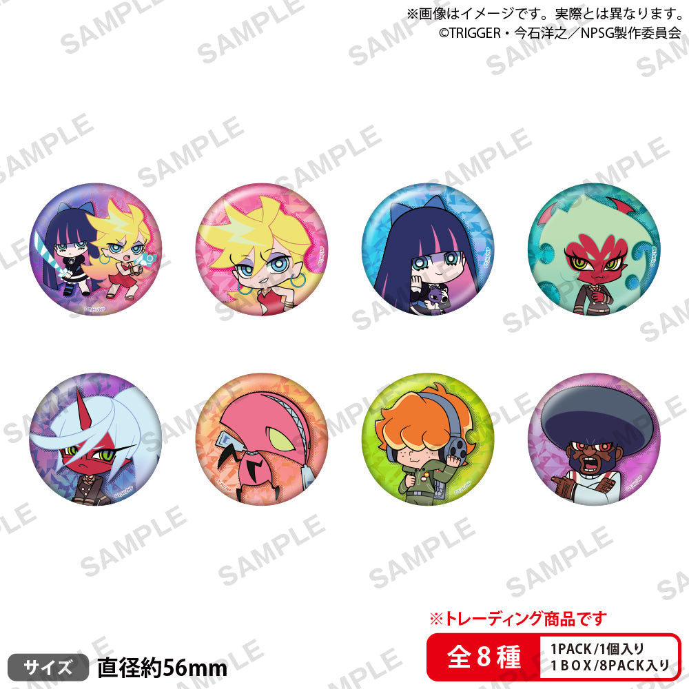 NEW PANTY & STOCKING WITH GARTERBELT - HOLOGRAM TRADING CAN BADGE