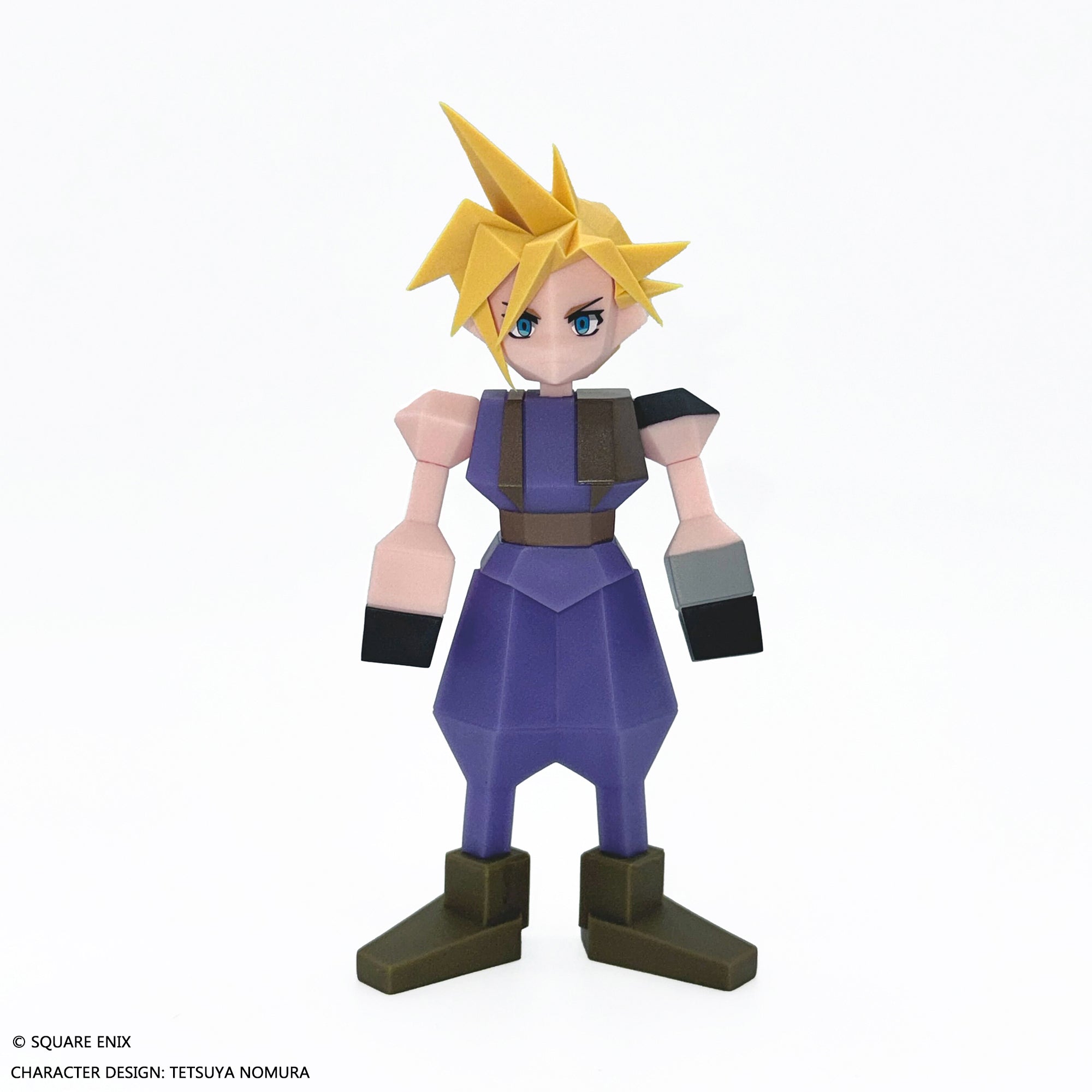 FINAL FANTASY VII - CLOUD STRIFE POLYGON SOFT VYNL FIGURE
