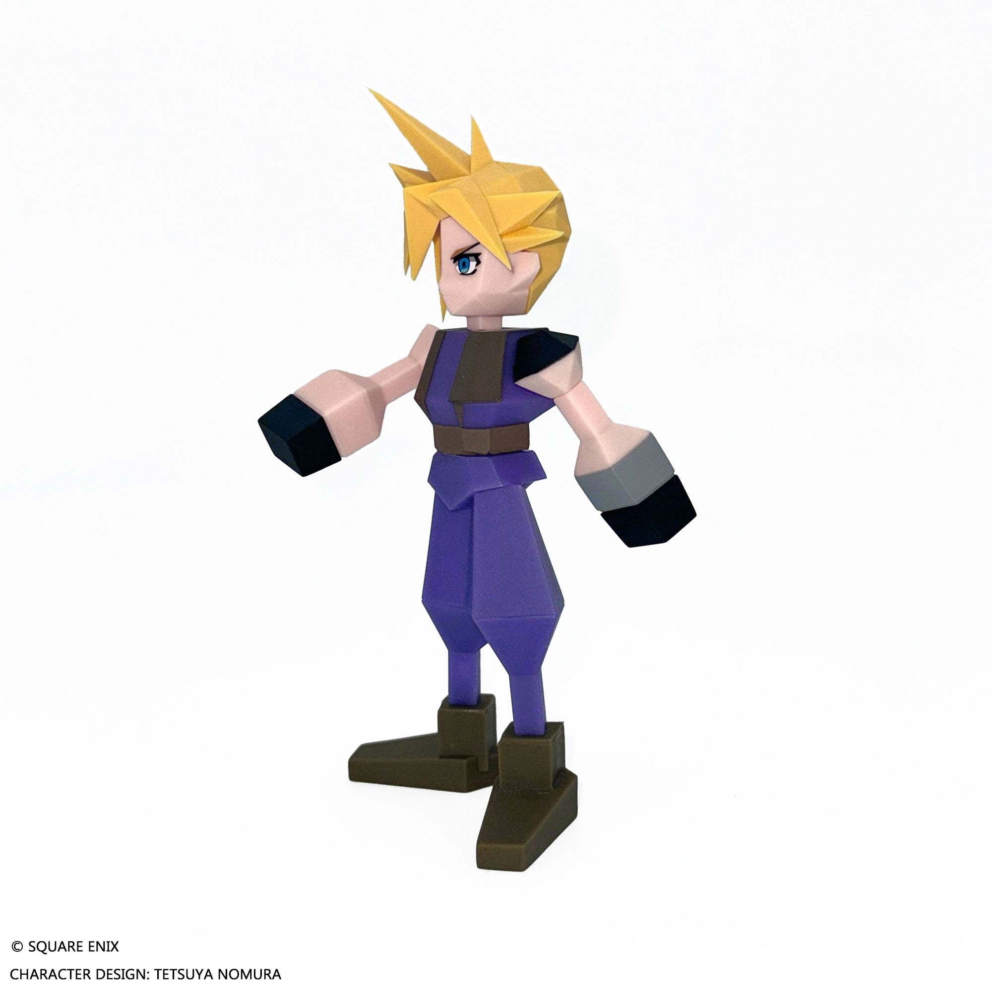FINAL FANTASY VII - CLOUD STRIFE POLYGON SOFT VYNL FIGURE