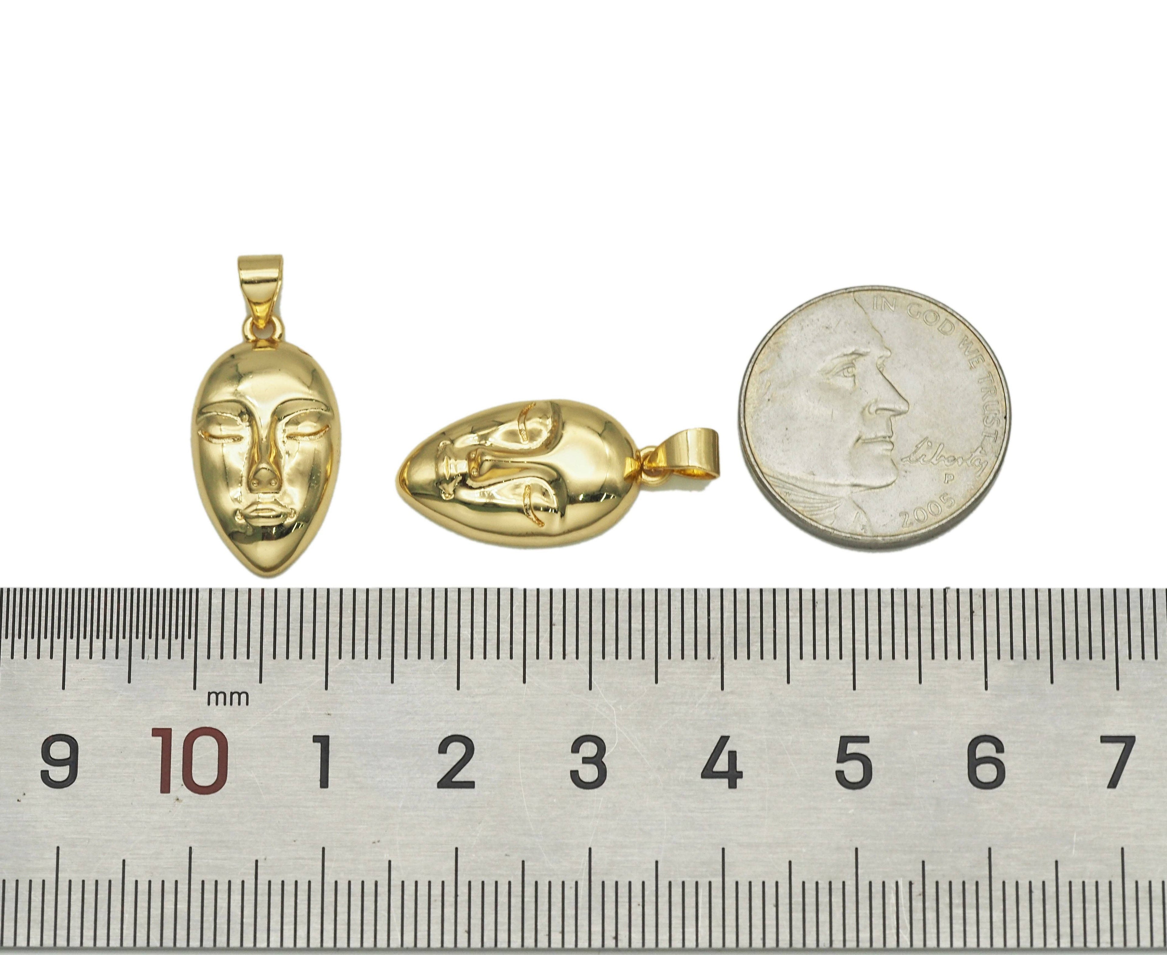 Face Mask Charm, Sku#F1454C