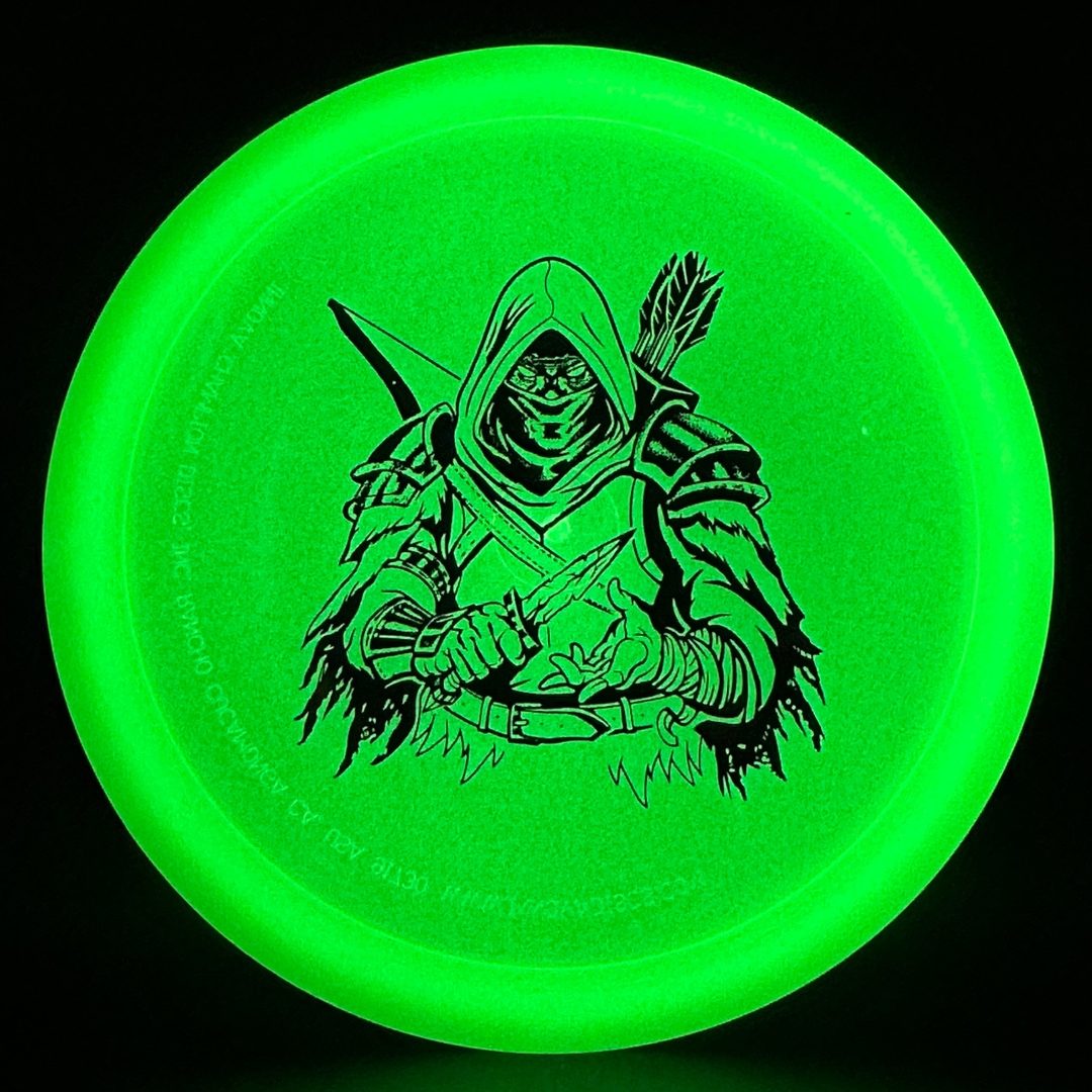 Classic Glow Champion Fairway Disc - Dark Rebel
