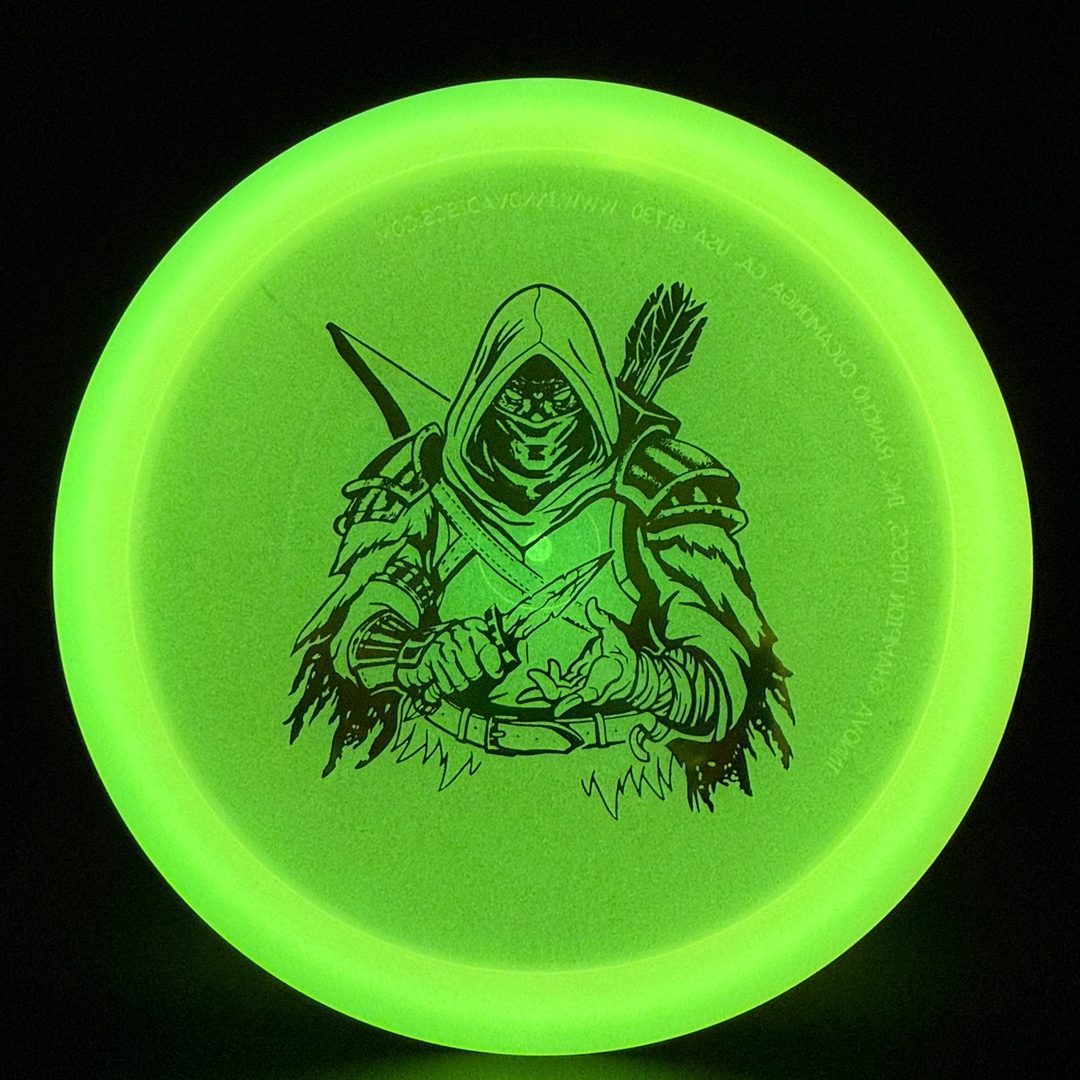 Classic Glow Champion Fairway Disc - Dark Rebel