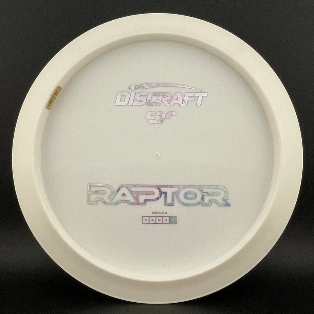 White ESP Raptor - Bottom Stamp (Dyer's Delight)