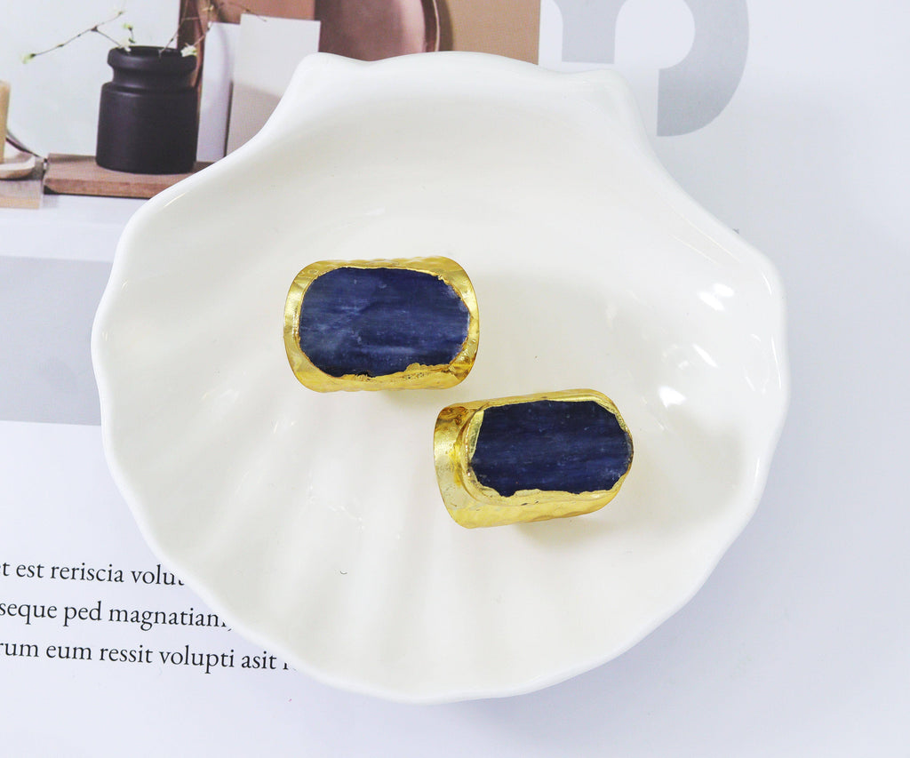 Gold Kyanite Adjustable Ring, Sku#YT30