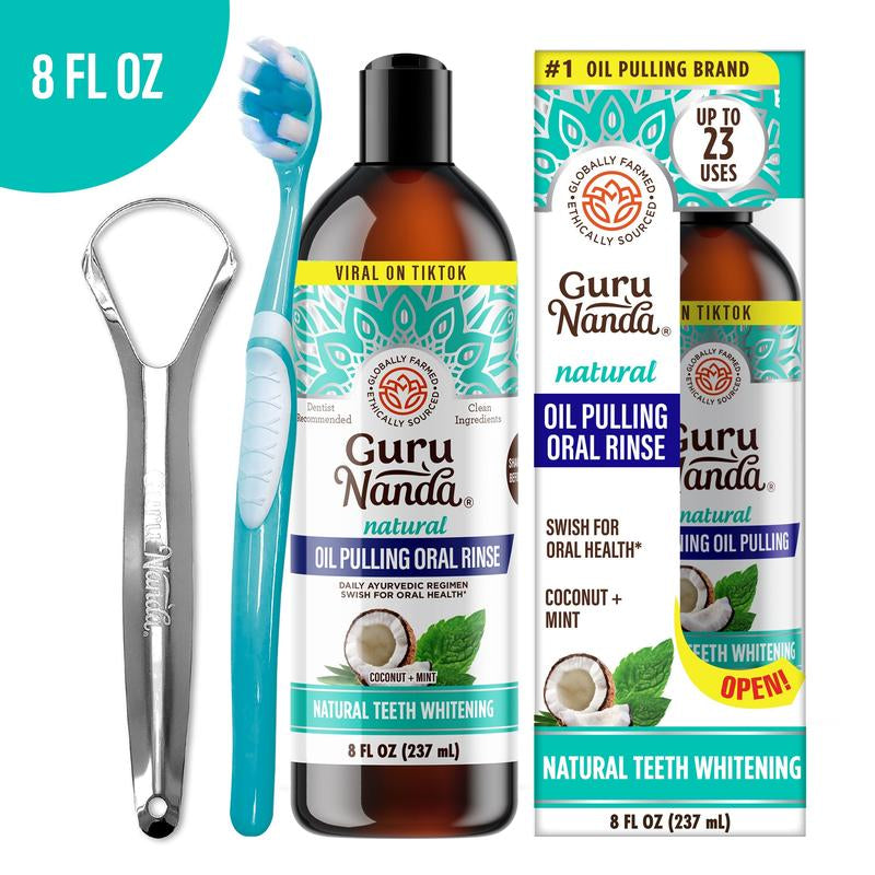 Happy Gums - Gurunanda 8Oz Cocomint + Dual Barrel