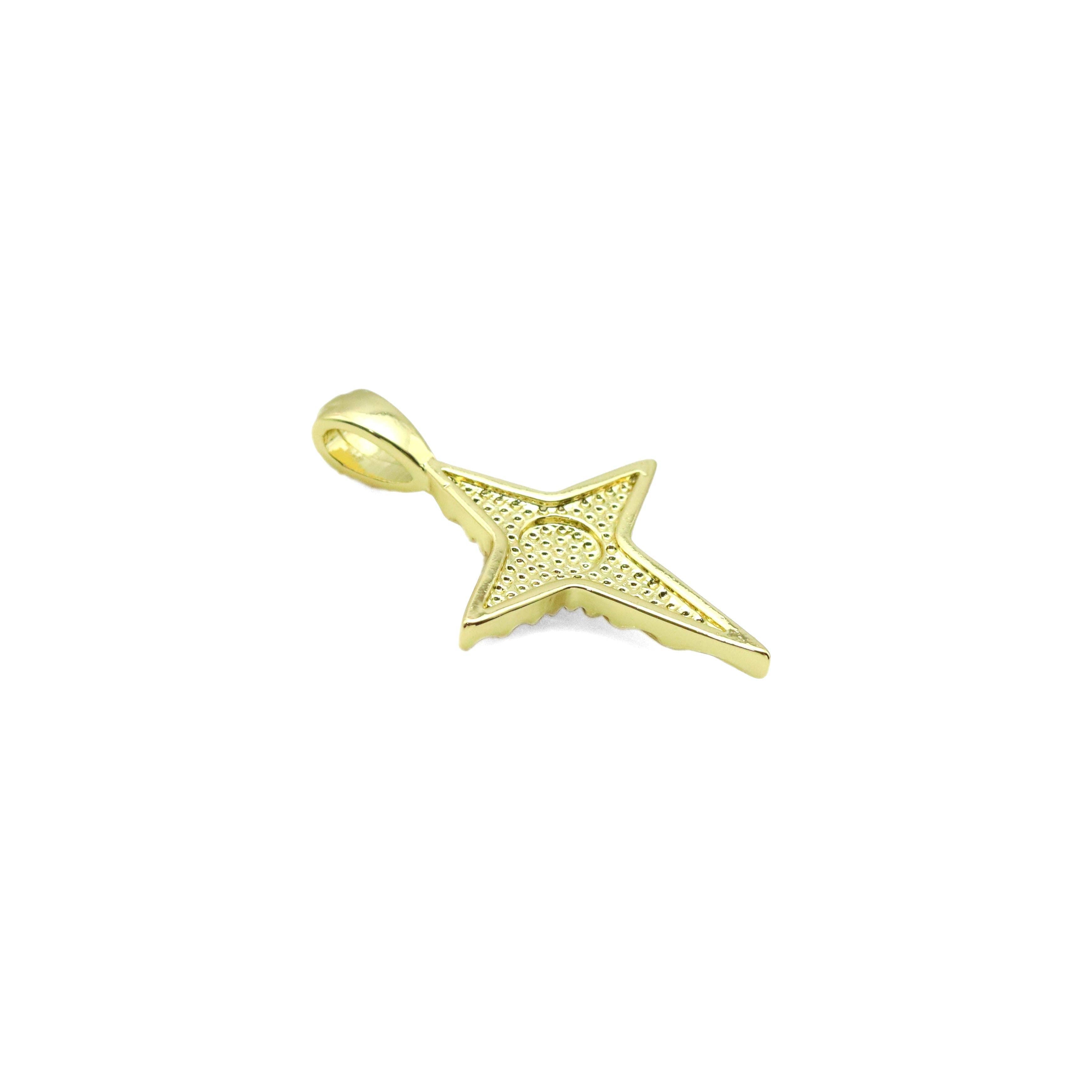 North Star Opal Center Charm Pendant, Sku#LX585