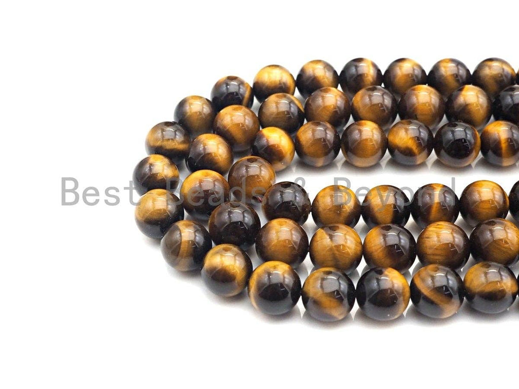 AA High Quality Natural Yellow Tiger Eye Beads, 6mm/8mm/10mm