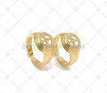 CZ Peace Sign Adjustable Ring, Sku#X277
