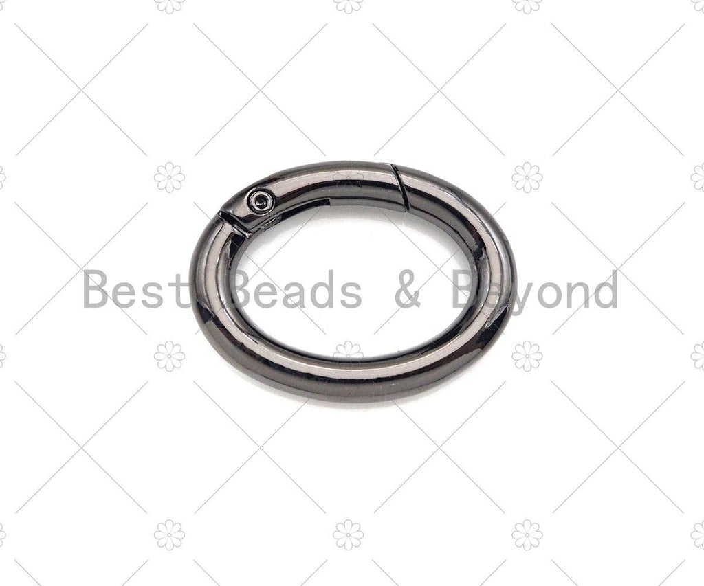 High Quality Large Gold/Silver/Gunmental Spring Clasp, Snap Clip Trigger Clasp, Spring Buckle Clasp, Carabiner Clasp, 26x35mm,sku#K124