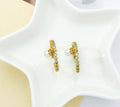 CZ Round Pearl Adjustable Ring, Sku#LD261