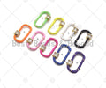 New Gold Filled Colorful Enamel Buckle Clasp, Enamel Oval Shape Screw Clasp, 18K Gold Filled Clasp Lock, Screw Clasp,17x30mm,Sku#H326