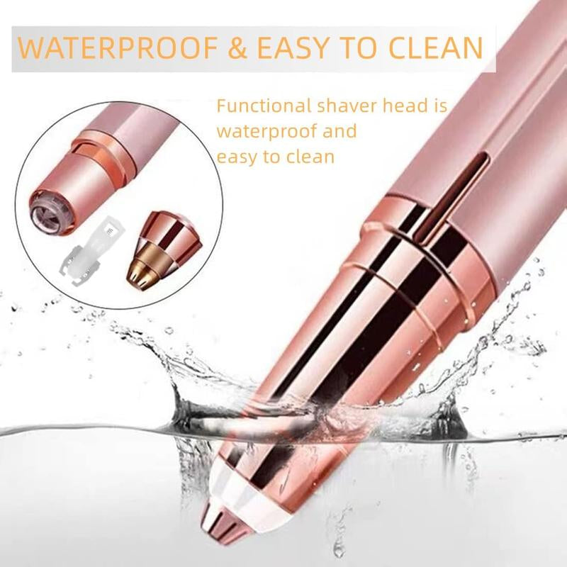 "Effortless Facial Eyebrow Grooming Tool for Lazy People! Rechargeable Electric Eyebrow Trimmer: 3-Second Quick Removal of Eyebrow Surrounding Hair without Skin Scratching, Magnetic Blade for Easy Disassembly & Cleaning,