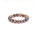 Mystic Brown Banded Agate Stretchy Bracelet, 8mm/10mm/12mm,EF397