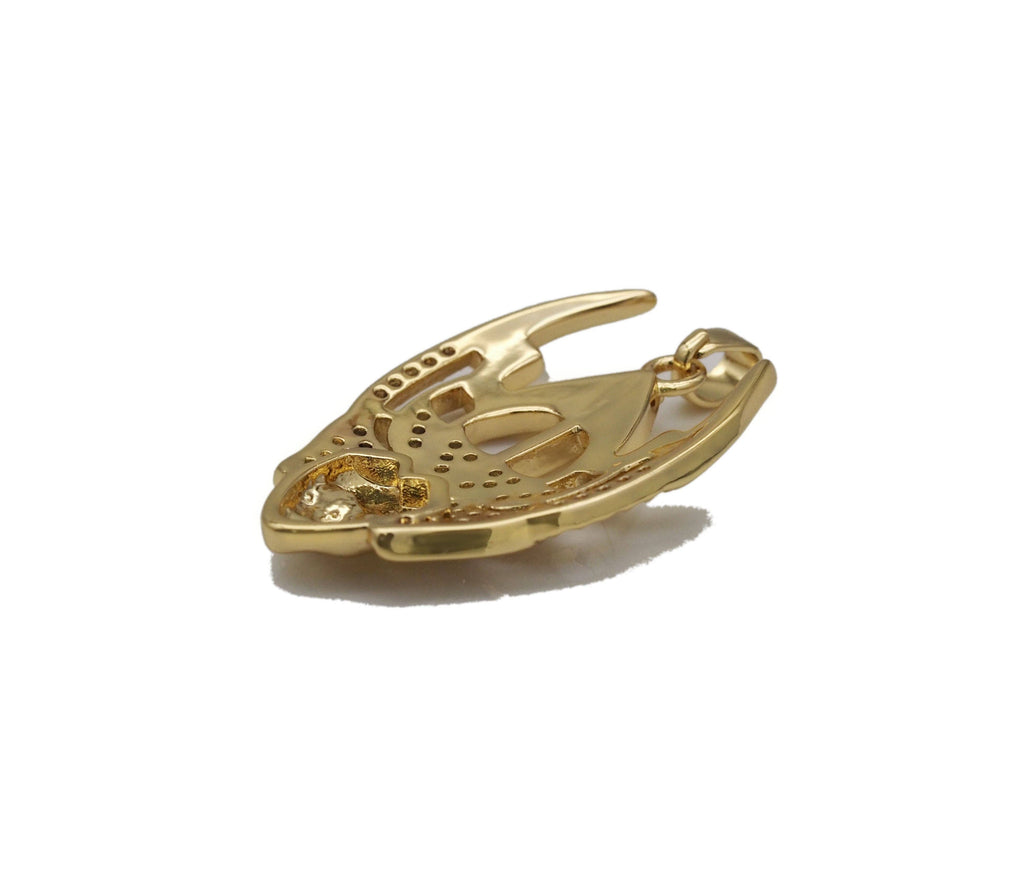 Gold Egyptian Mask Charm, Sku#LX94
