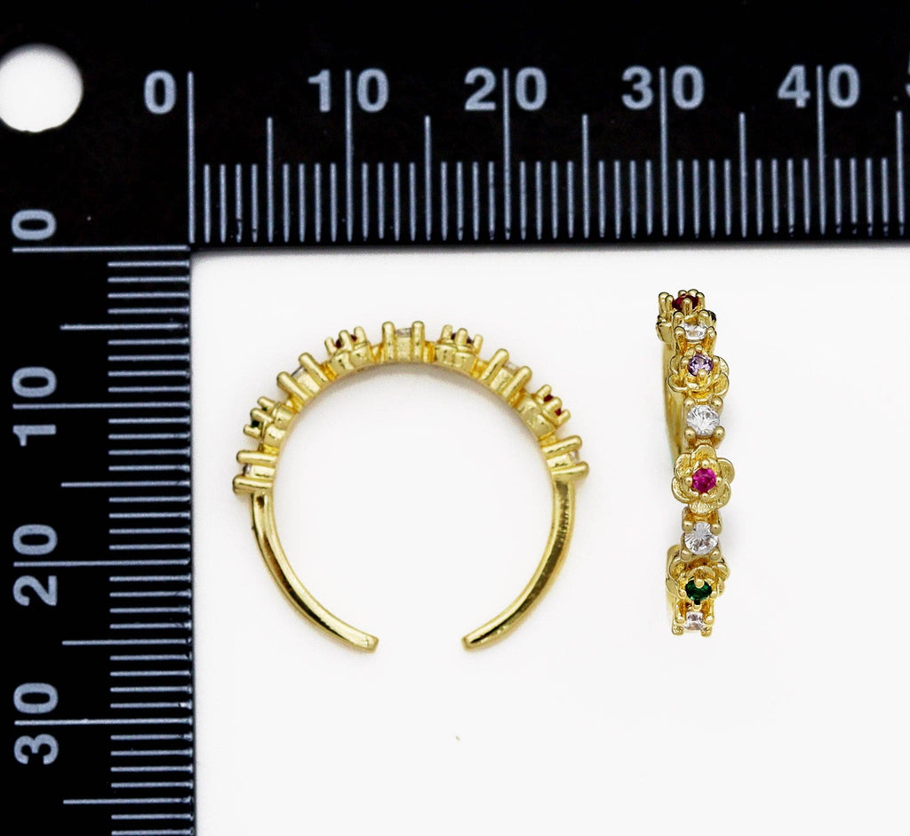 Colorful CZ Stackable Ring, Sku#JL140