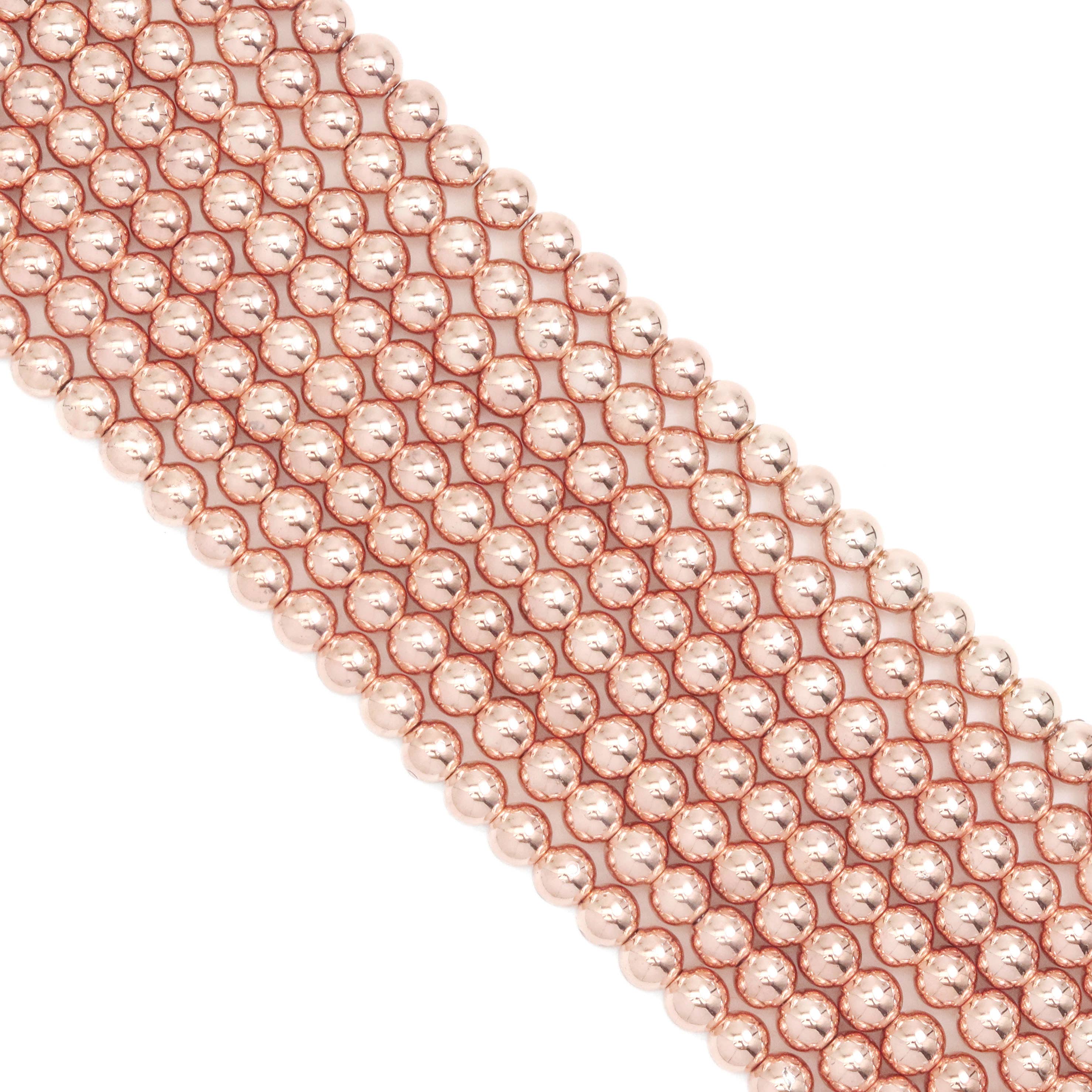 NEW Trend Color Natural Light Rose Gold Hematite-2/3/4/6/8/1