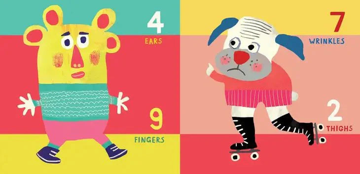 1 Smile, 10 Toes Counting Vocabulary Book