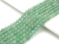 Perles rondes lisses en aventurine verte de qualité, 6mm/8mm/10mm/12mm, enfilage complet de 15,5'', UA182