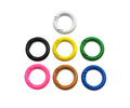 High Quality Enamel Spring Gate, Round Carabiner Clasp, Snap Clip Trigger Clasp, Spring Buckle for Chain Purse Key Jewelery, 25mm, sku#K135