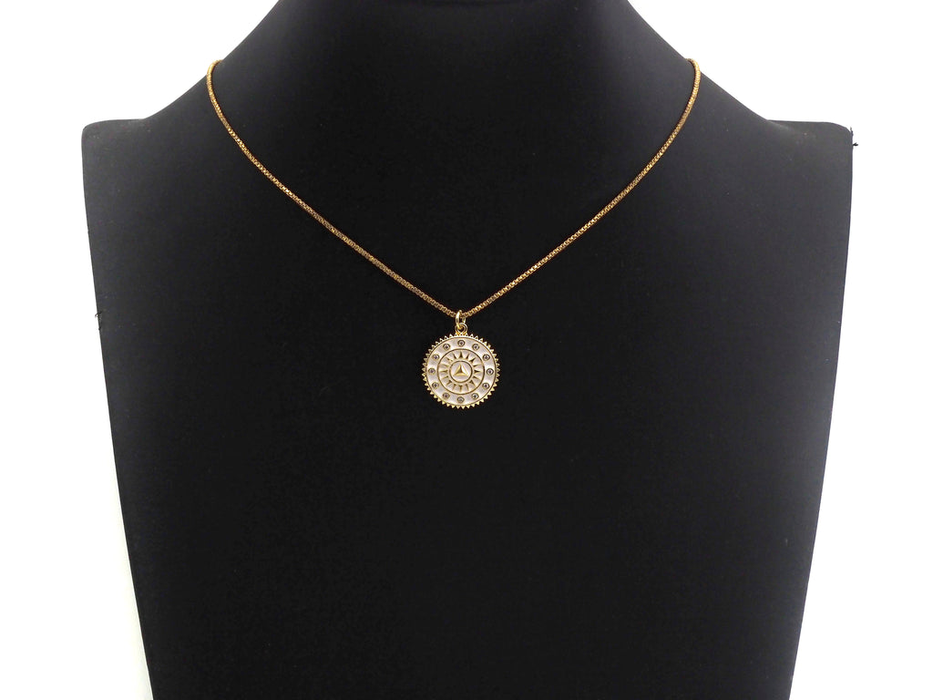 Pave CZ  Enamel Patten Pendant, Black/White Enamel Pendant, Enamel jewelry Findings, 20x27.5mm,sku#FH12