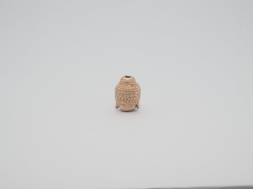 Buddha Head Beads, Buddha Religious Charm, Buddha Head Space Beads, 14x10x10mm, Sku#Y86