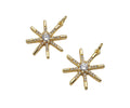 CZ Micro Pave North Star Shape Pendant/Charm, 14K Gold Filled Star Charm, Necklace Bracelet Charm Pendant,18x21mm,Sku#LX01