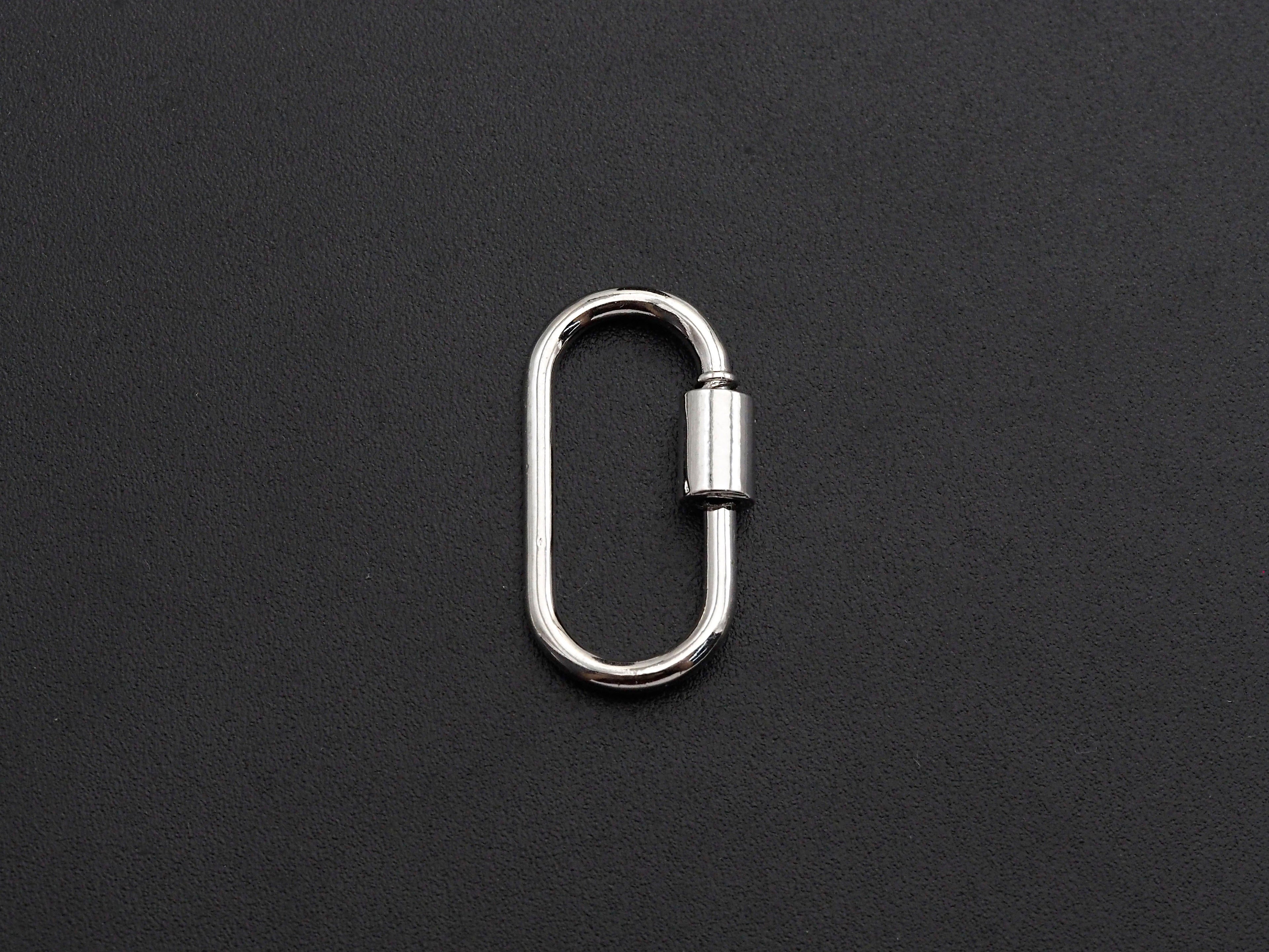 Oval Shape Clasp, Carabiner Clasp, H191
