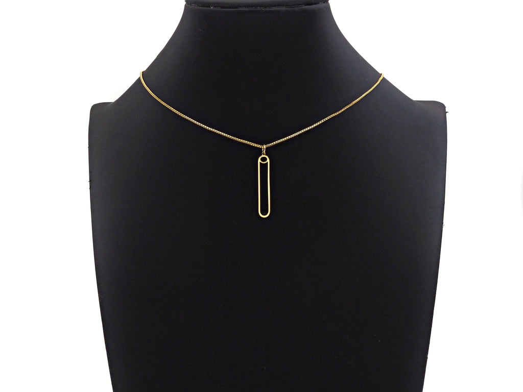 18K Gold Pin Shaped Pendant/Charm, Gold Safe Pin Frame Pendant Charm,Earring Necklace Bracelet making findings 6x34mm,sku#Y318