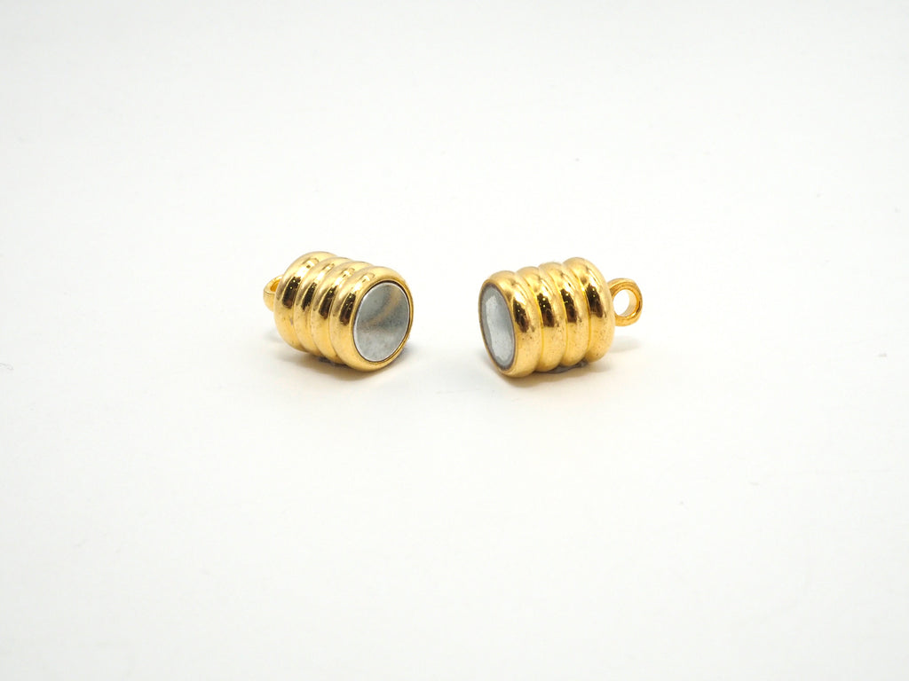 Silver/Gold/Black Plated Strong Magnetic Cylinder Clasp, 8X23mm Clasps, Beading supplies, Secure Clasp,SKU#C65