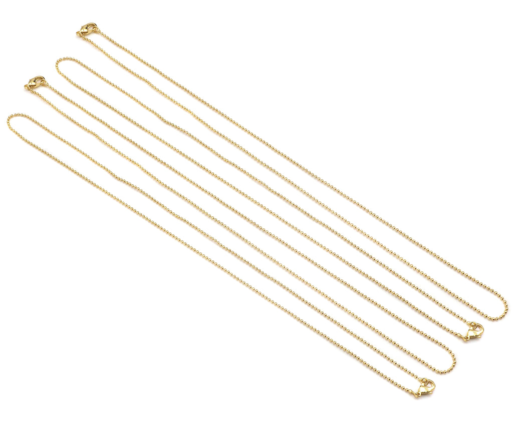 1.2mm/2mm Ball Bead Necklace, SKU#FH151