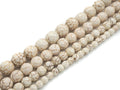 Faceted White Turquoise Beads, 6mm/8mm/10mm/12mm Faceted Turquoise Dyed Howlite Beads,  15.5" Full Strand, sku#UA181