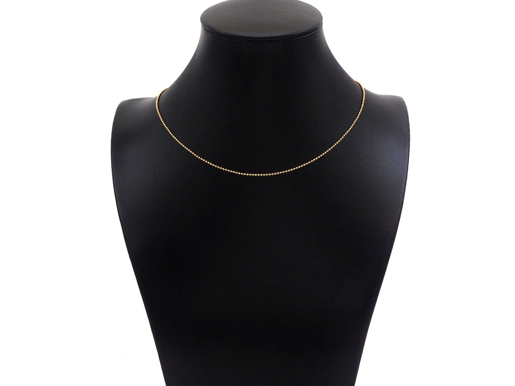 1.2mm/2mm Ball Bead Necklace, SKU#FH151