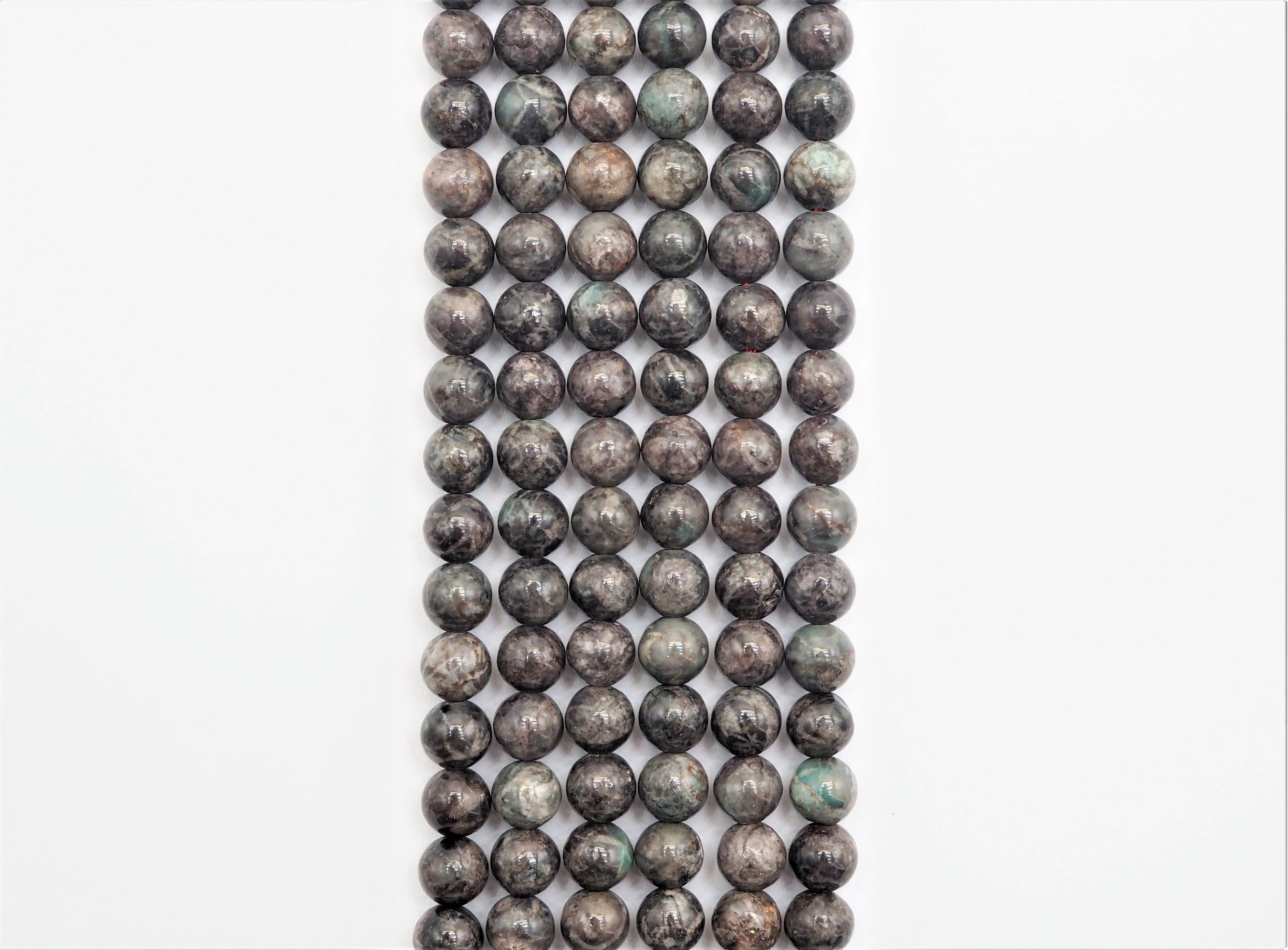 Smooth Round Africa Turquoise beads, 6mm/8mm/10mm/12mm Gray Gemstone beads, Africa Turquoise beads, 15.5inch strand, SKU#U265