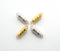 Silver/Gold/Black/White Plated Strong Magnetic Cylinder Clasp,6X17mm Clasps,Beading supplies, SKU#C66