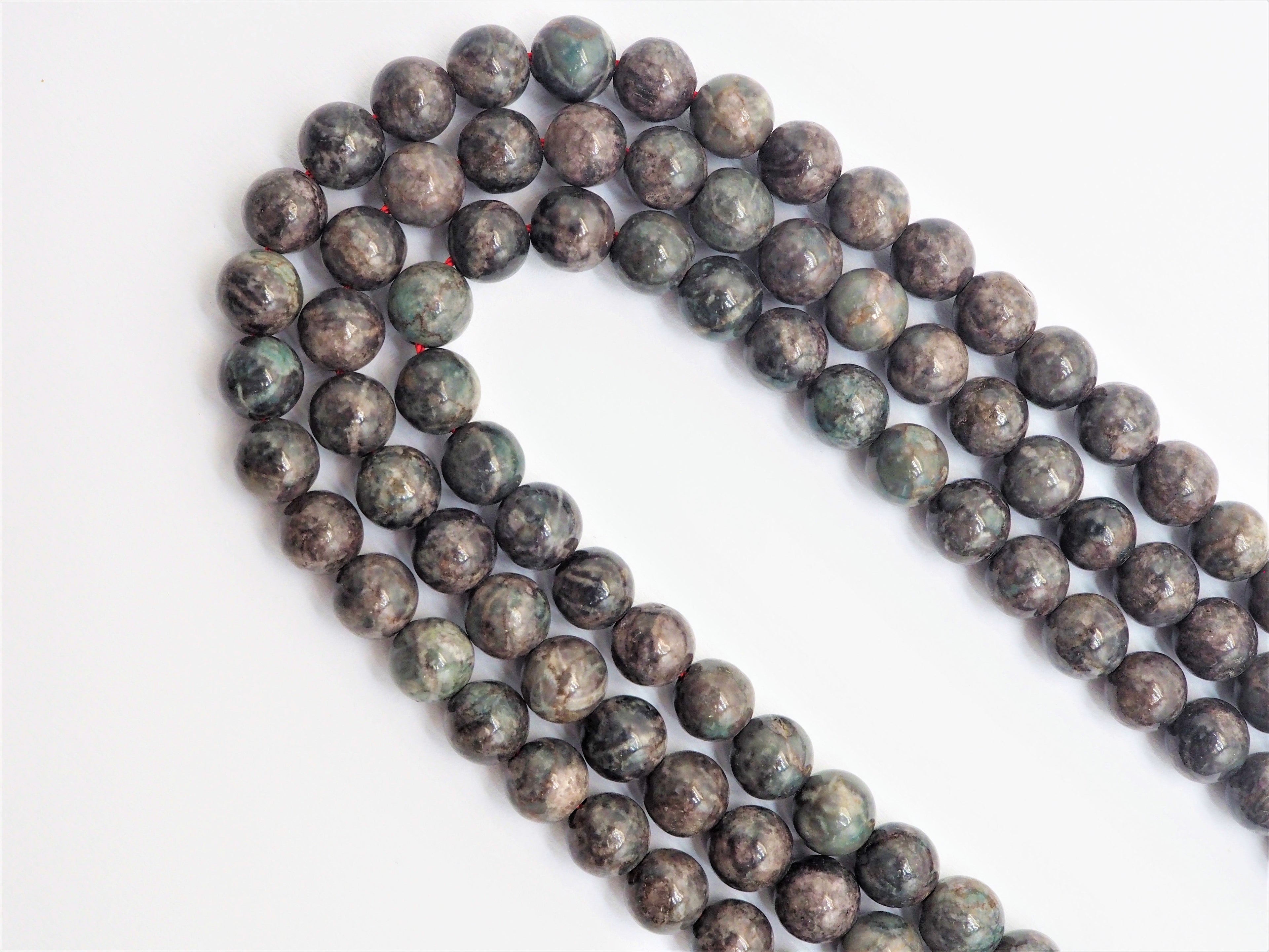 Smooth Round Africa Turquoise beads, 6mm/8mm/10mm/12mm Gray Gemstone beads, Africa Turquoise beads, 15.5inch strand, SKU#U265