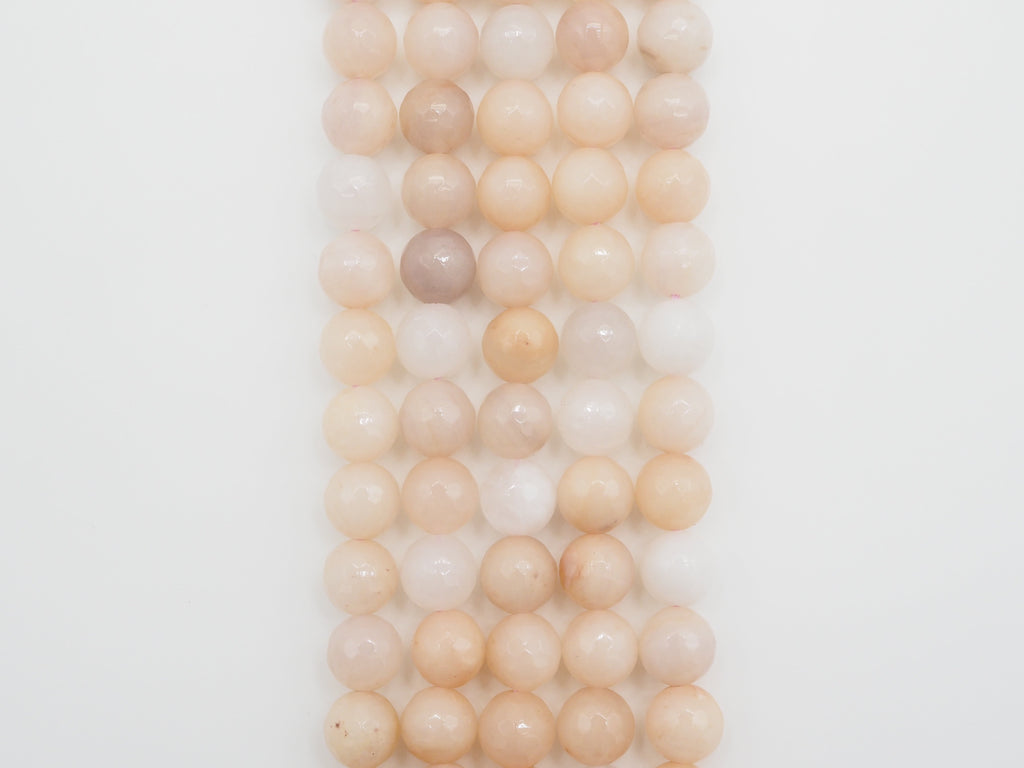 Natural Faceted Round Pink Aventurine beads, 6mm/8mm/10mm/12mm Pink Gemstone beads, Natural Aventurine Beads, 15.5inch strand, SKU#U247