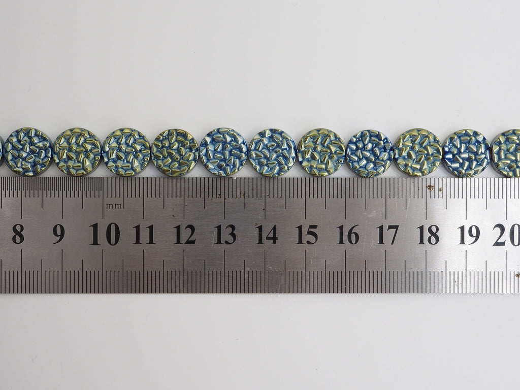 Natural Green Color Druzy Style Hematite Beads,SKU#S103