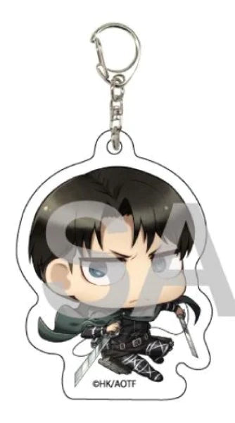 ATTACK ON TITAN CHIMI CHARA VOL 12 ACRYLIC TRADING KEYCHAIN