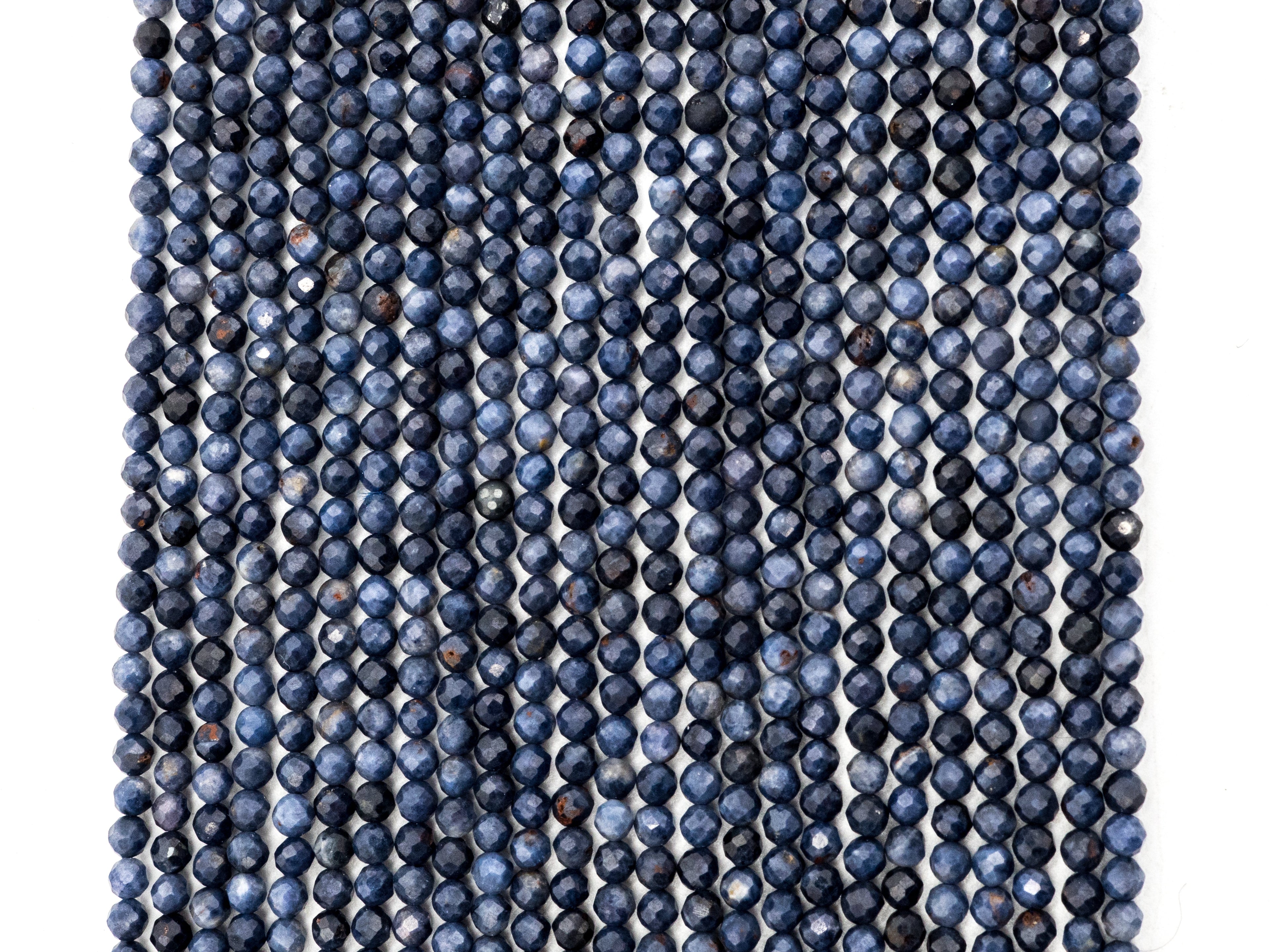 Natural Sapphire beads, 2mm,3mm,5mm/2x3mm/3x5mm SKU#U232
