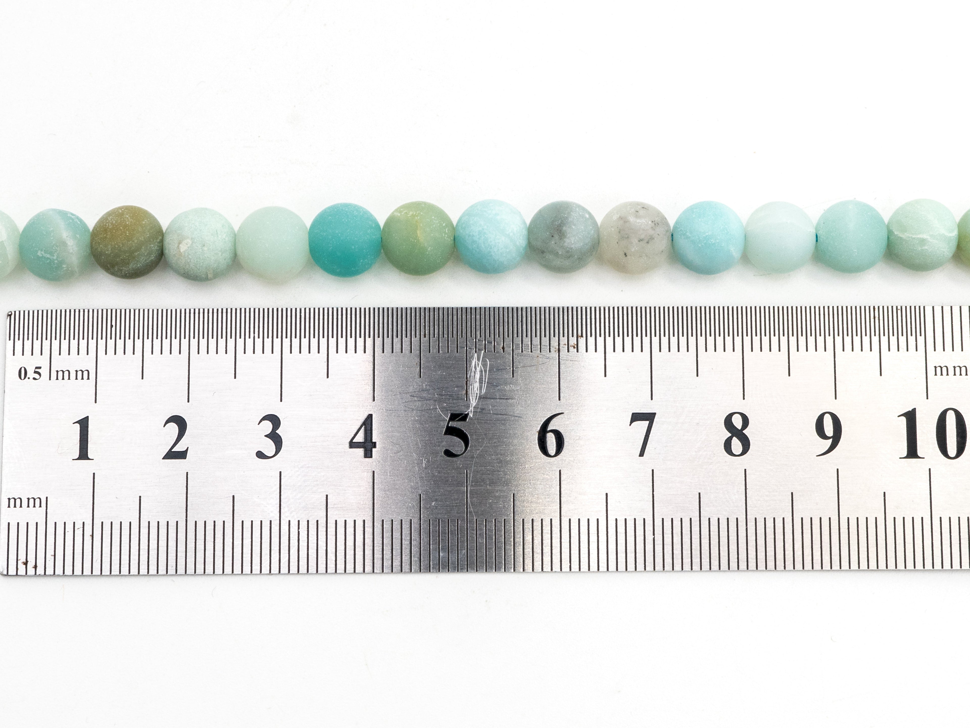 Quality Natural Amazonite beads, 3mm/6mm/8mm/10mm/12mm/14mm, Matte Round Amazonite Gemstone Beads, 15.5inch strand, SKU#U229
