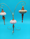 11" Gold Plated Ornament Stand