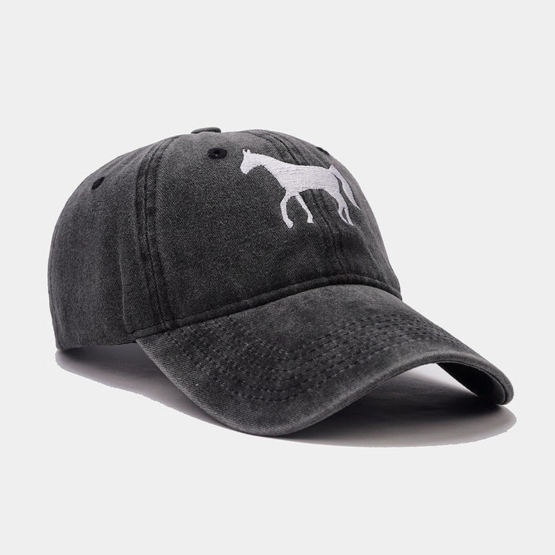 Casquette de baseball de cow-girl vieillie "Horsing Around"