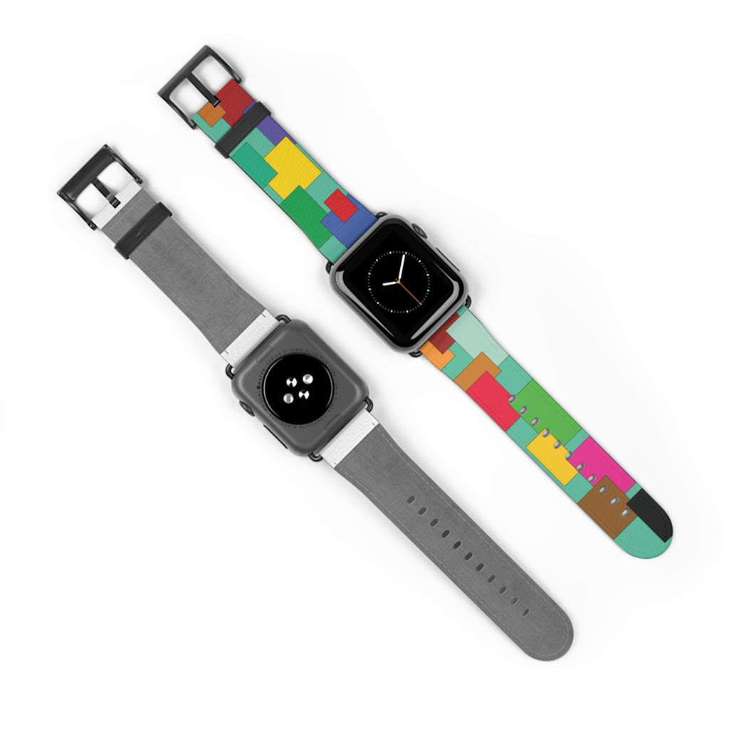Squares and Rectangles Watch Band