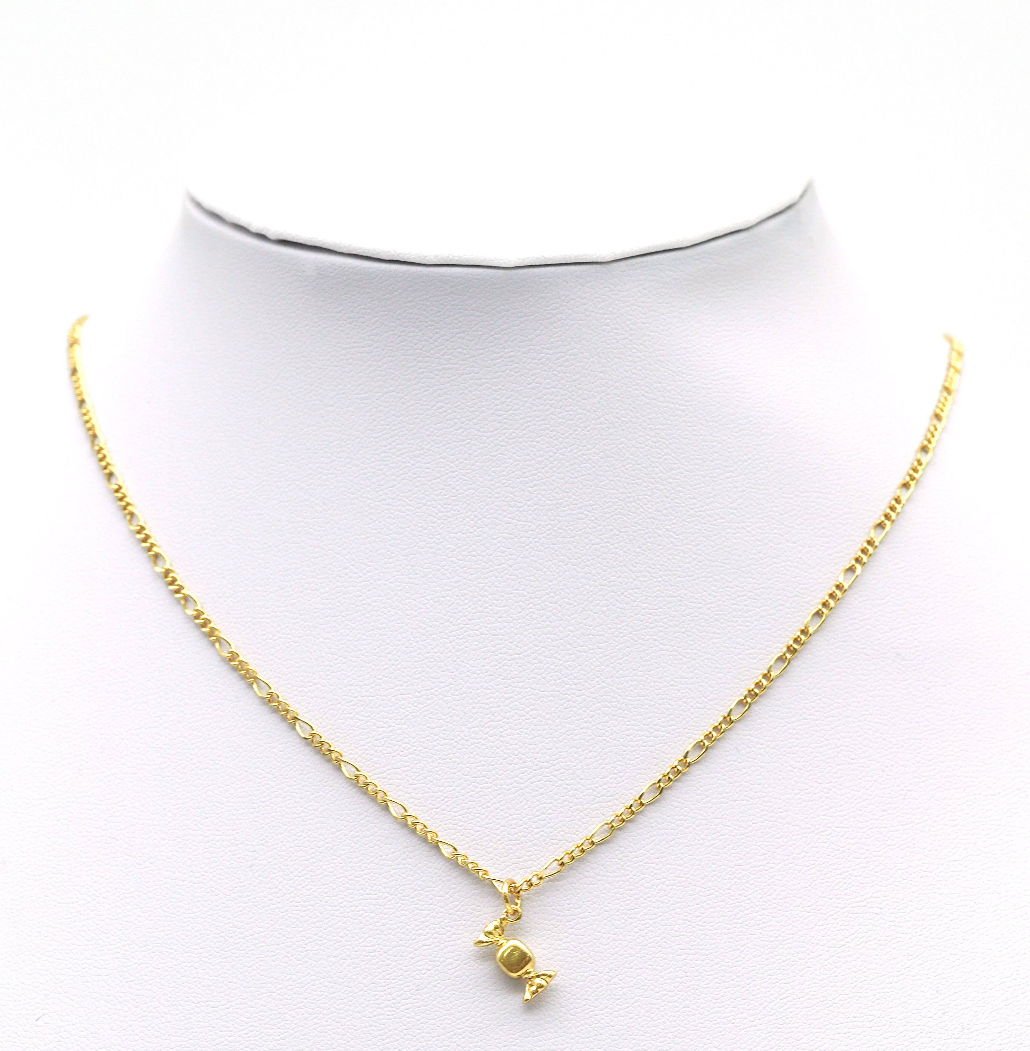 Gold Candy Charm, Sku#L663