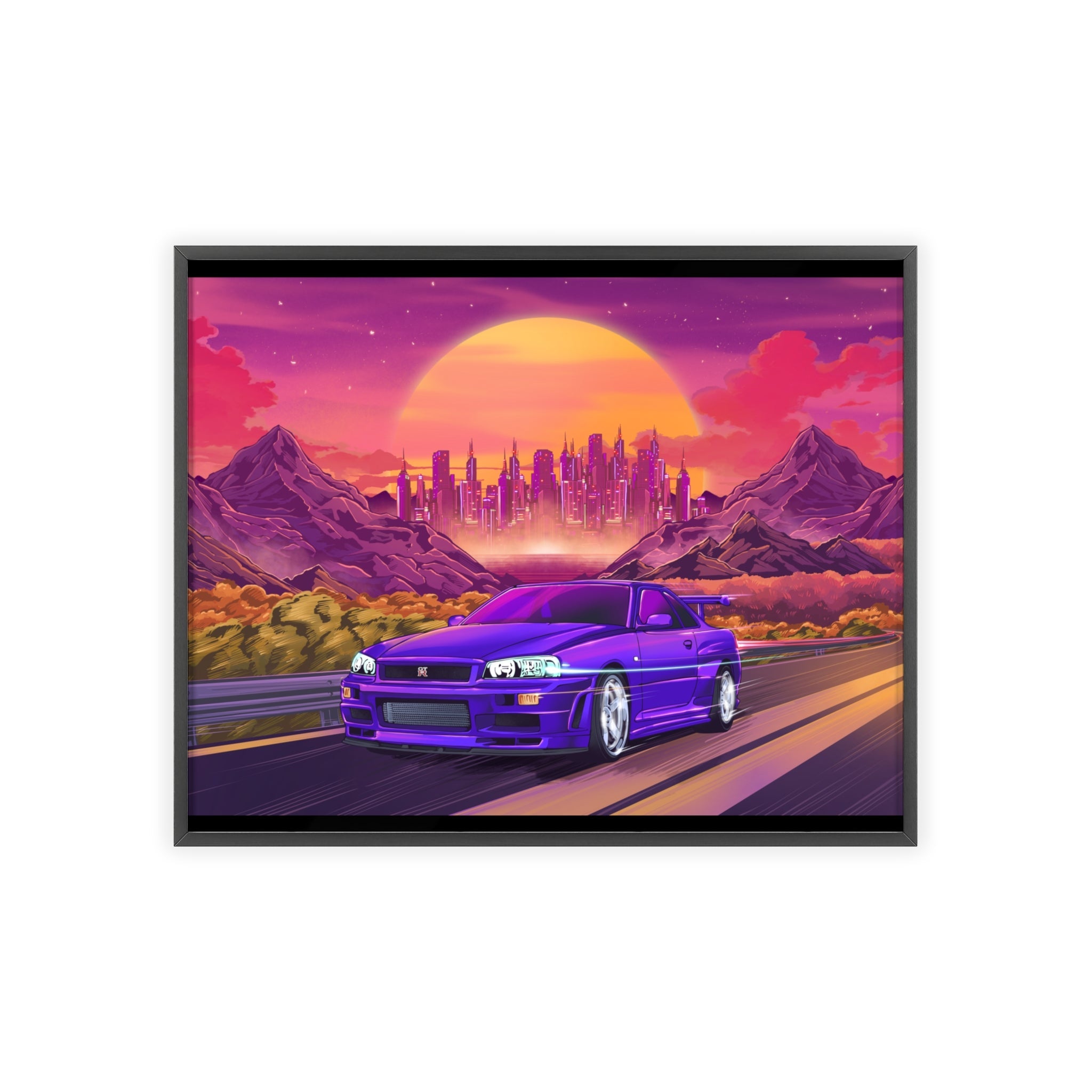 Nissan Skyline GT-R Poster