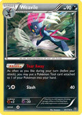 Weavile 061/114 - XY  Steam Siege Reverse Holofoil