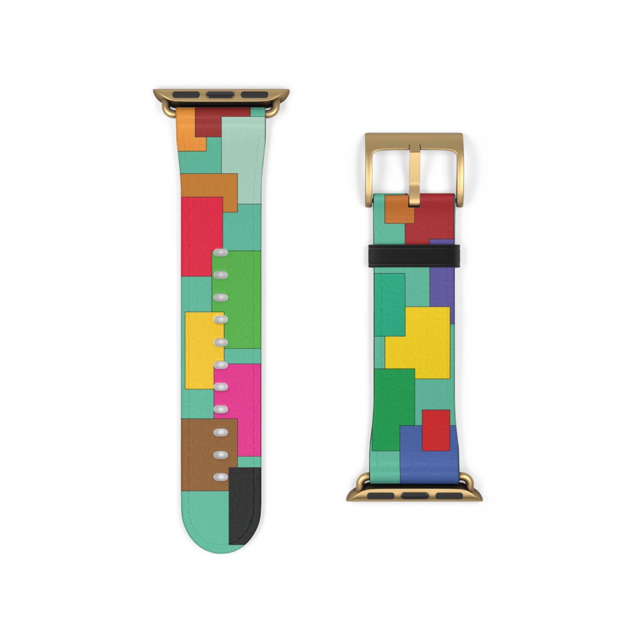Squares and Rectangles Watch Band
