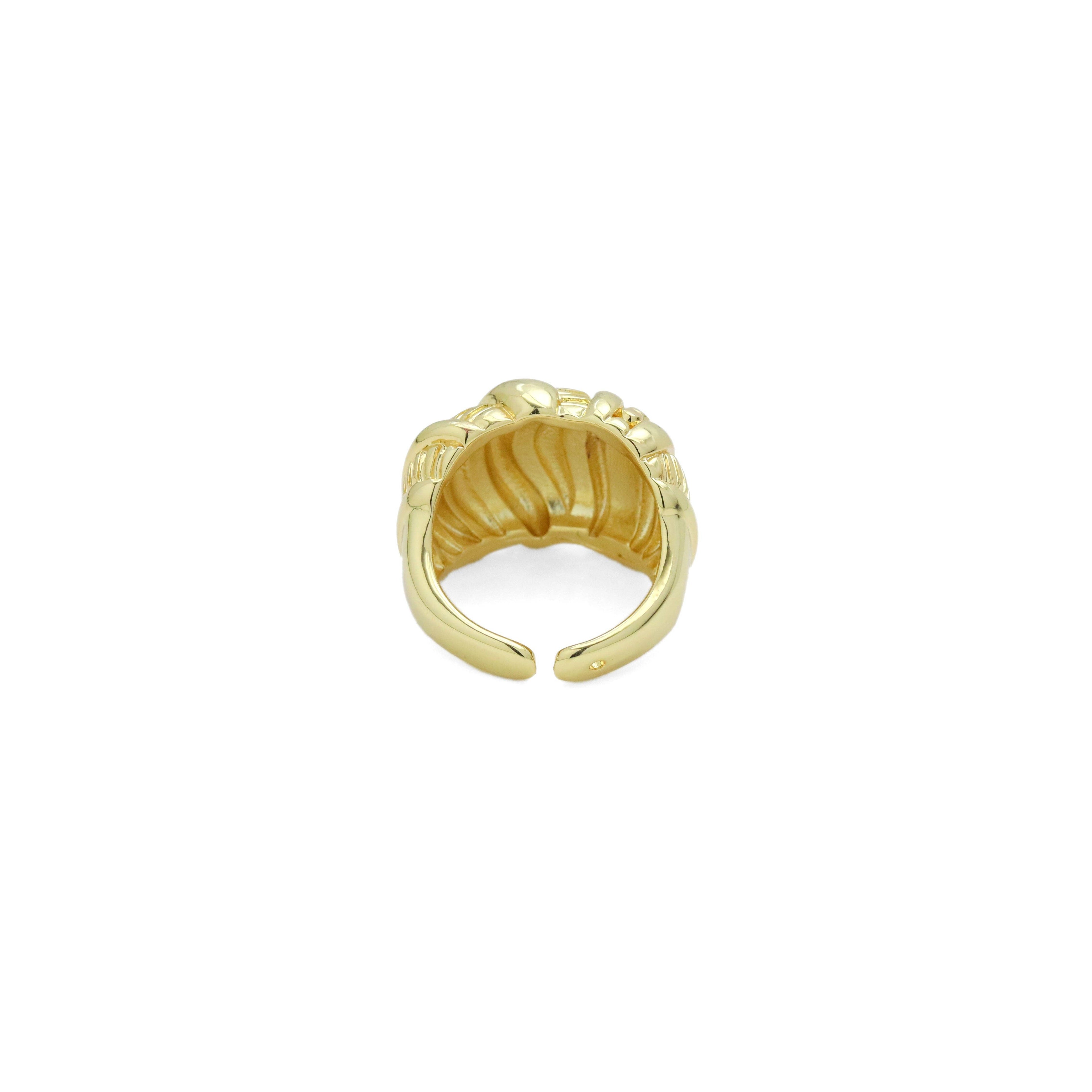 Chunky Dome Adjustable Ring, Sku#LX649